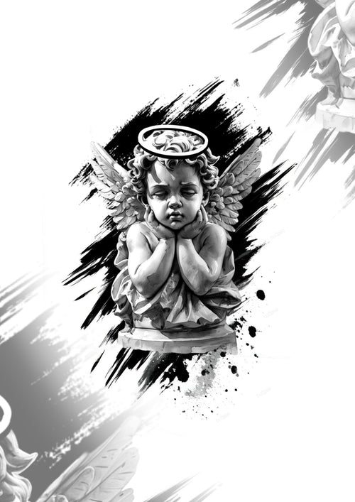 Anjo da Infância - flash autoral de Guilherme - 13x8 cm