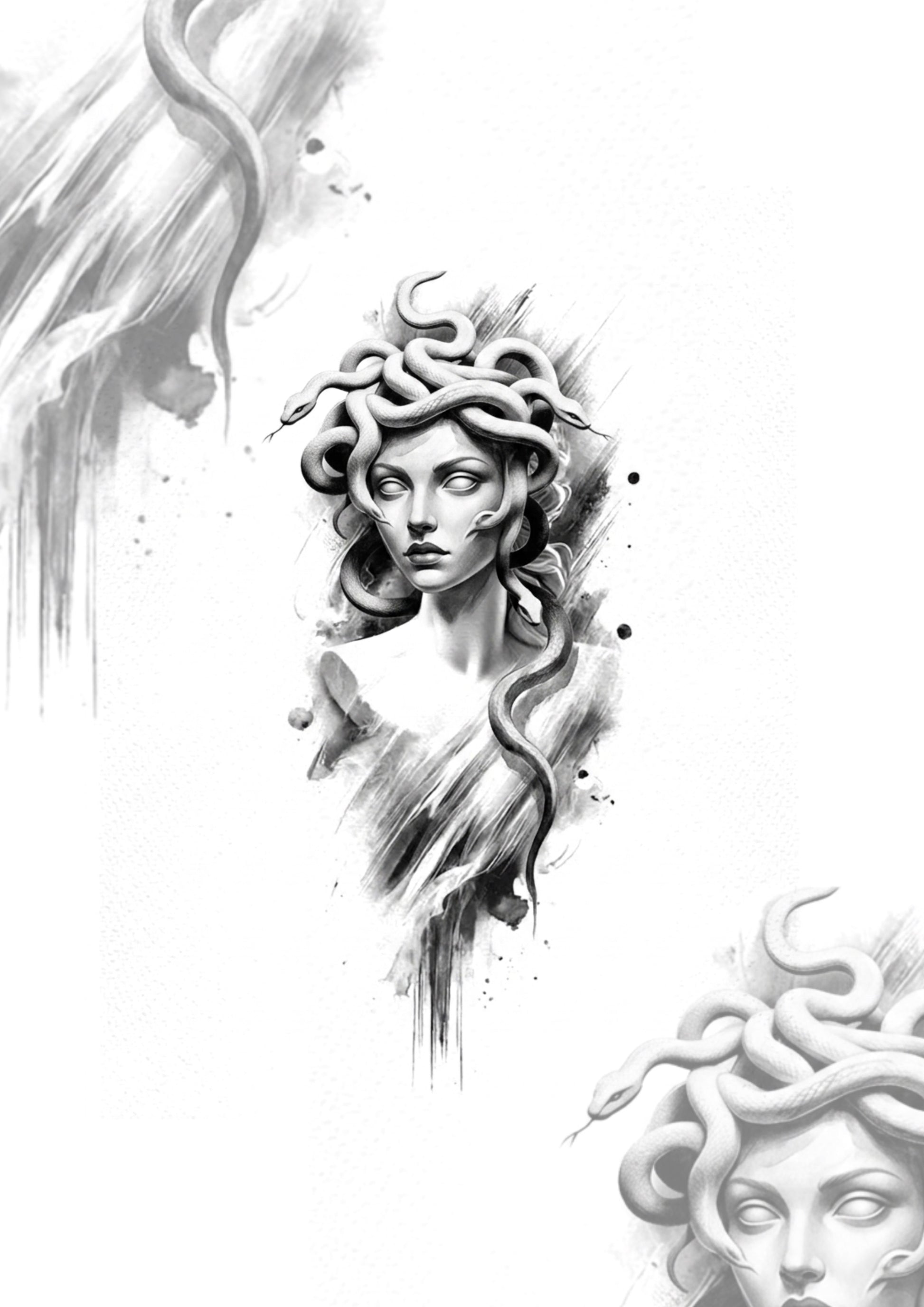 Medusa - flash autoral de Guilherme - 16x7 cm