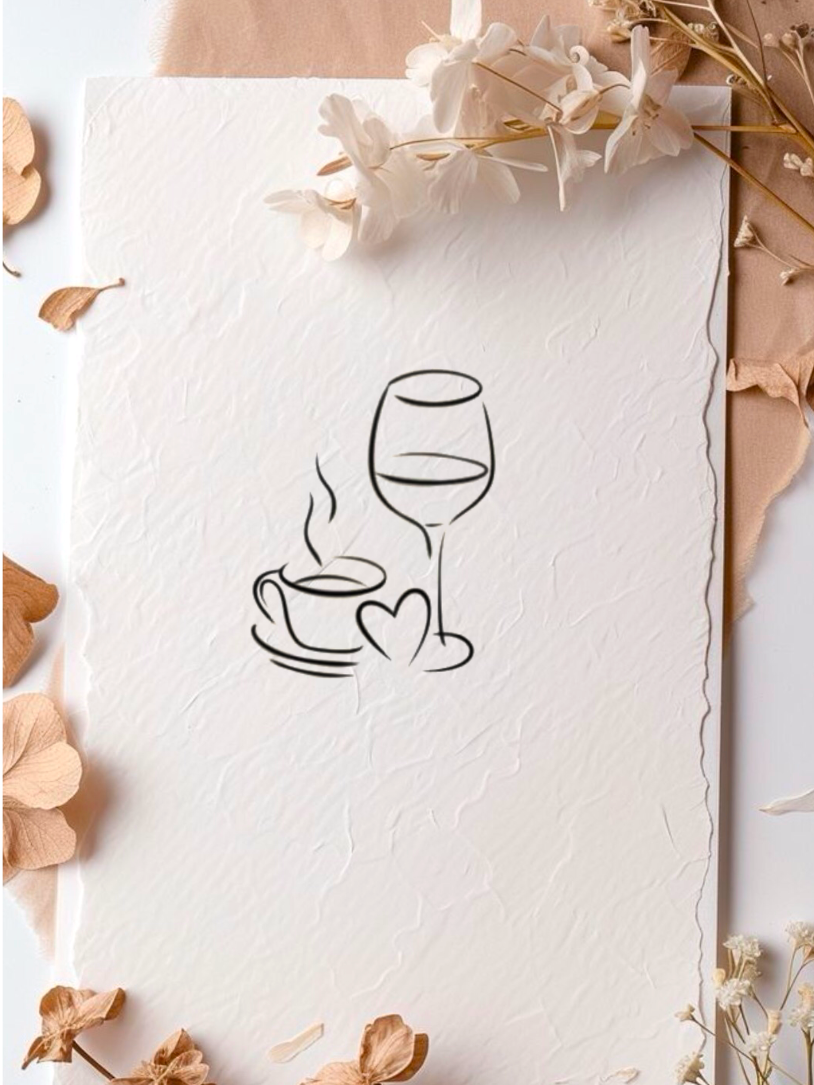 Fine Line Taça e Xícara 5cm - Tatuador Miranda