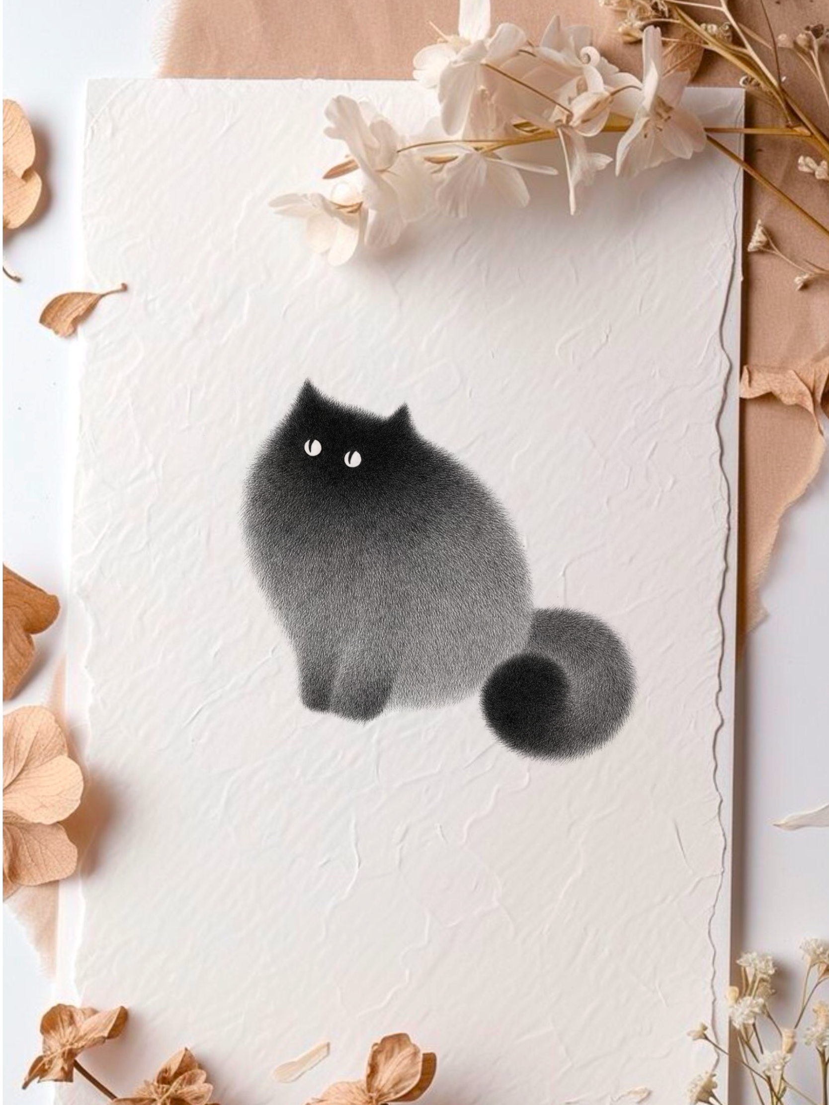 Whipshading Gato 12cm [EXCLUSIVO] - Tatuador Miranda