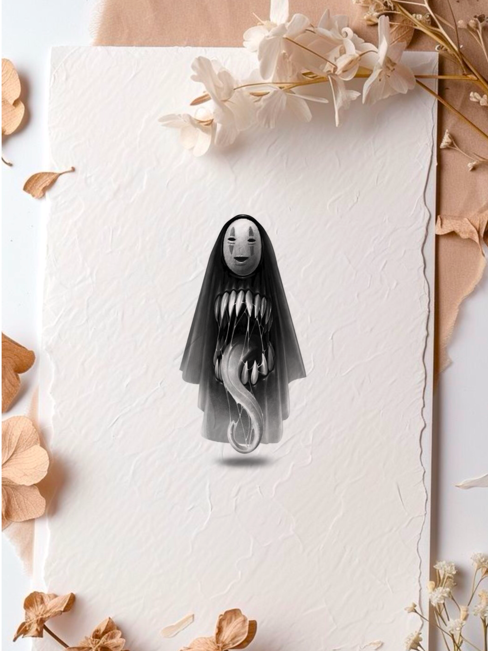 Whipshading No-Face 12cm [EXCLUSIVO] - Tatuador Miranda