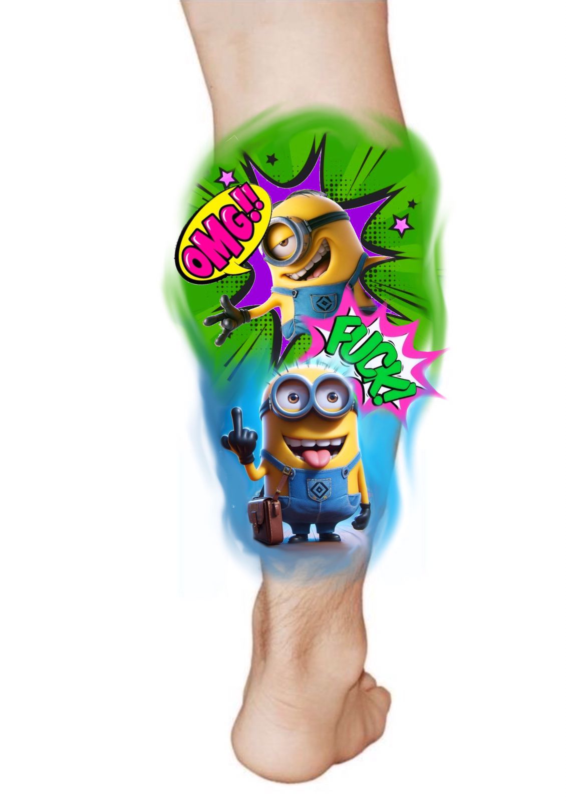 Minions 30cm [EXCLUSIVO] - Tatuador Marcelo