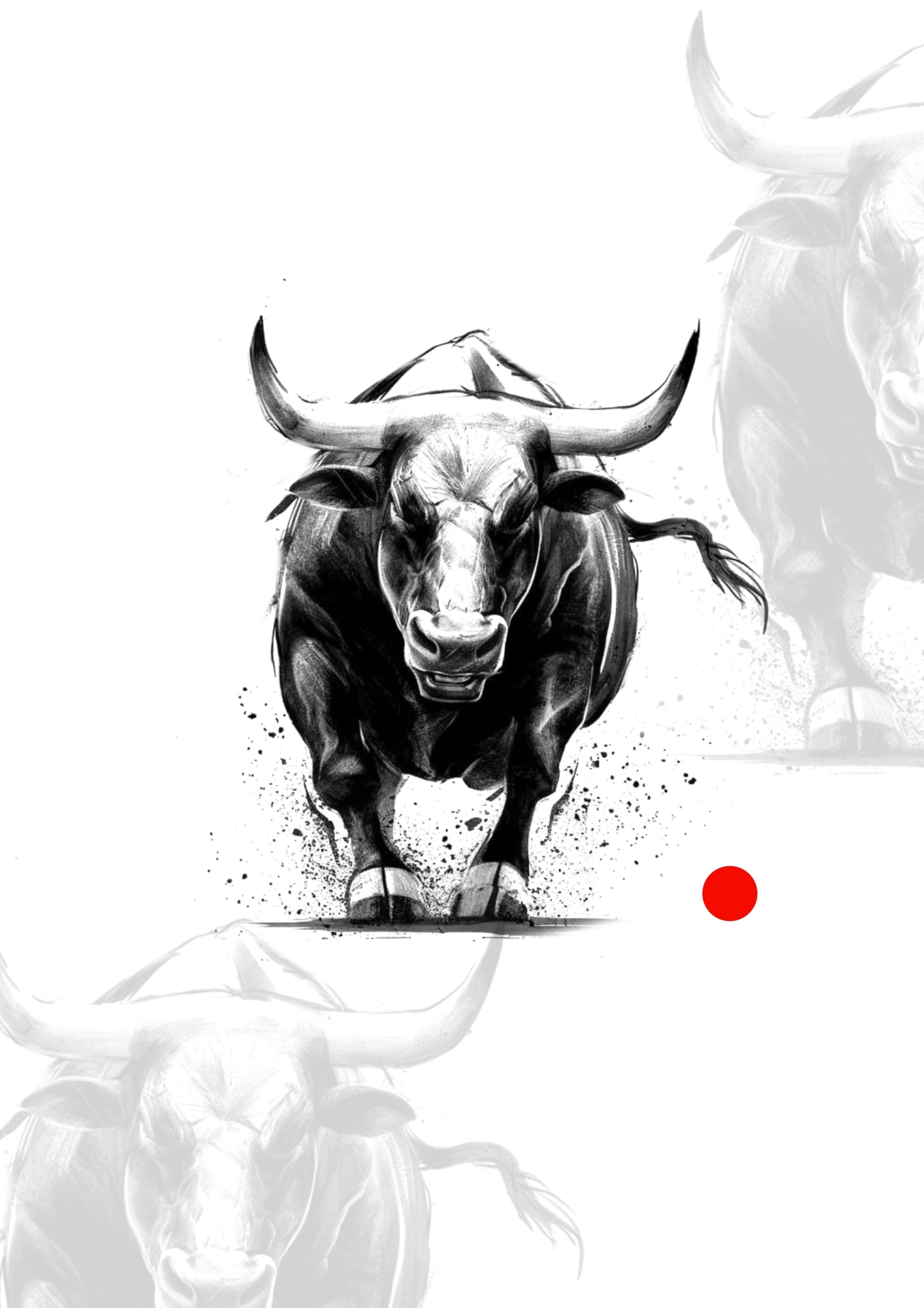 Sketch Touro 9x8 – Tatuador Guilherme
